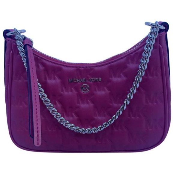 Michael Kors Quilted Pink Polyester Tote